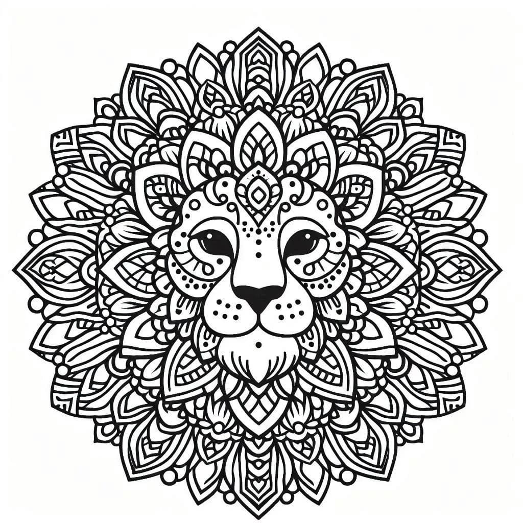 Mandalas Animaux 71